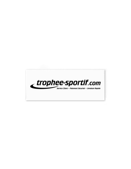 Etiquette souple adhésive format 60x22mm fond transparent | Récompense de...