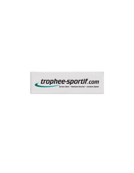 Etiquette époxy personnalisée format 60x20mm | Récompense de Qualité !