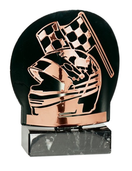 Trophée metal sports mecaniques bronze | Récompense de Qualité | FSP-FX01B