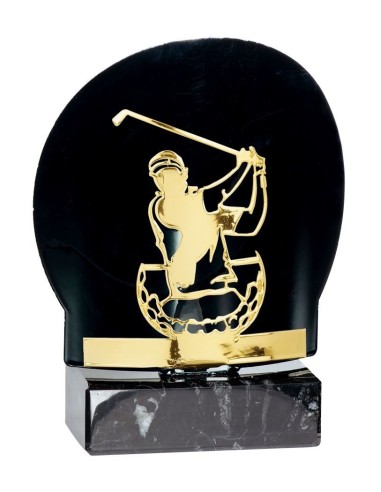 Trophée metal golf or | Récompense de Qualité | FSP-FX07