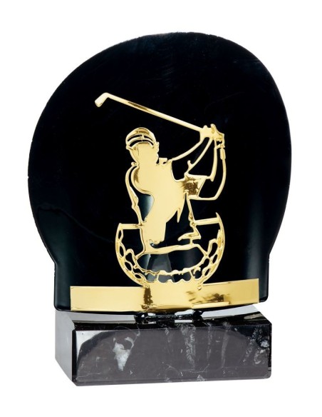 Trophée metal golf or | Récompense de Qualité | FSP-FX07