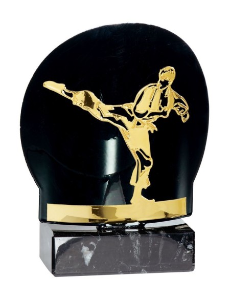 Trophée metal karate or | Récompense de Qualité | FSP-FX08
