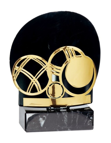 Trophée metal pétanque or | Récompense de Qualité | FSP-FX09