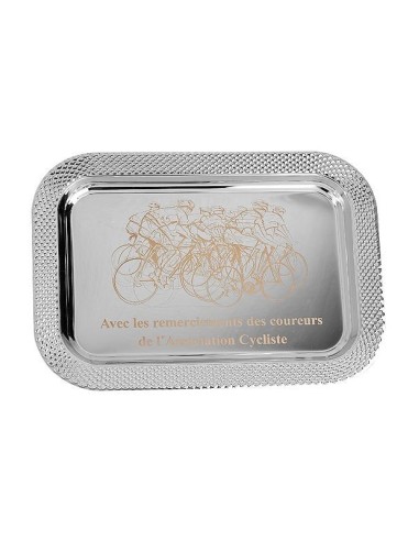 Plateau de distinction personnalisé - Réf FSP-184-12