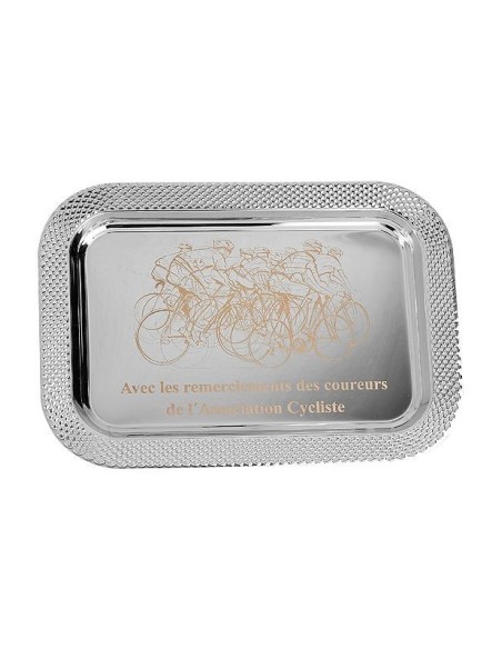 Plateau de distinction personnalisé - Réf FSP-184-12