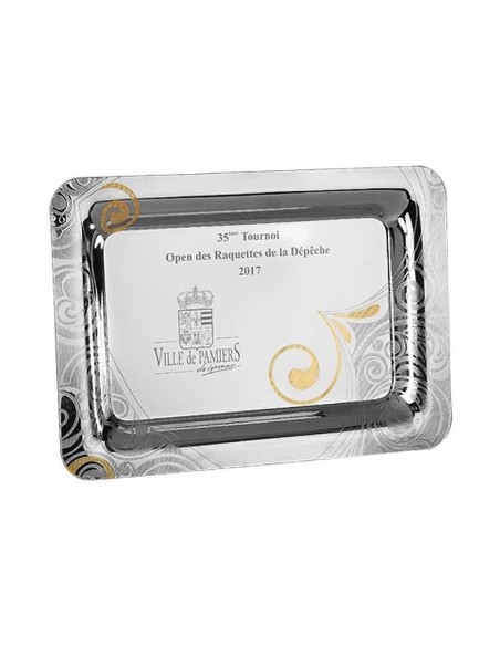 Plateau de distinction personnalisé - Réf FSP-184-41