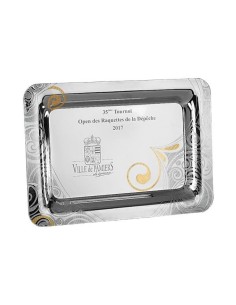 Plateau de distinction personnalisé - Réf FSP-184-42