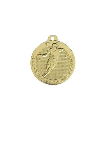 MEDAILLE 40MM OR BASKET FSP-DX03D