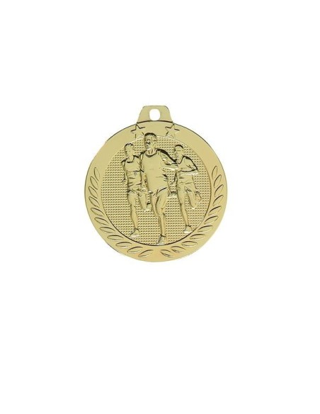 MEDAILLE 40MM OR COURSE A PIED