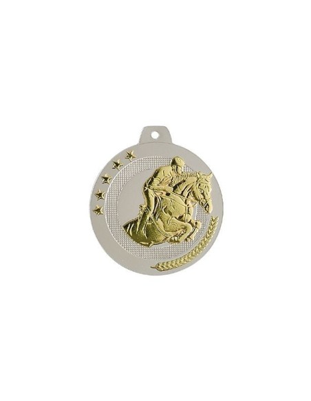 MEDAILLE 50MM EQUITATION Or