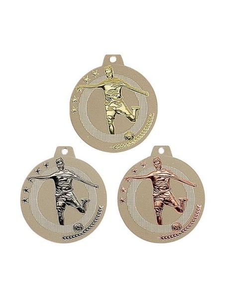 Médaille 50mm football | Récompense de Qualité | FSP-NQ07