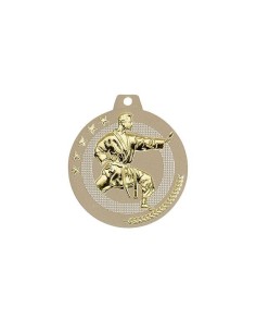 MEDAILLE 50MM KARATE Or FSP-NQ08D