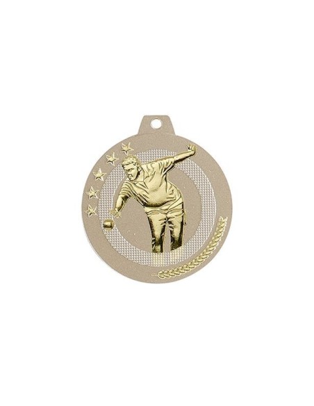 MEDAILLE 50MM BOULES Or