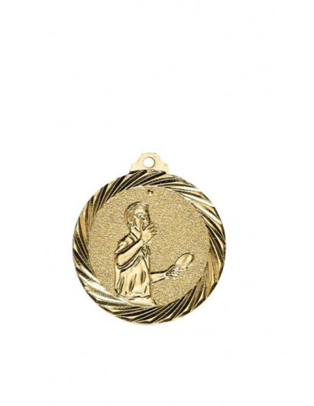 MEDAILLE 32MM TENNIS TBE OR
