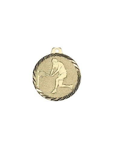 MEDAILLE 50MM TENNIS OR FSP-NZ23D