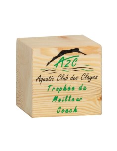 Trophée en Bois | Naturel et Authentique | FSP-BW01