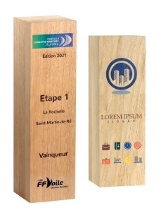Trophée en Bois | Naturel et Authentique | FSP-BM23
