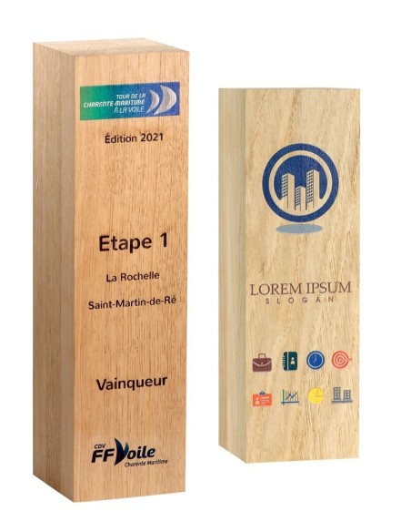 Trophée en Bois | Naturel et Authentique | FSP-BM23