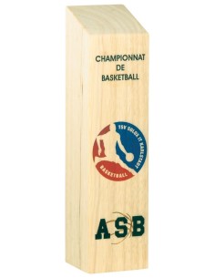 Trophée en Bois | Naturel et Authentique | FSP-BW31
