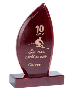Trophée en Bois | Naturel et Authentique | FSP-165-12