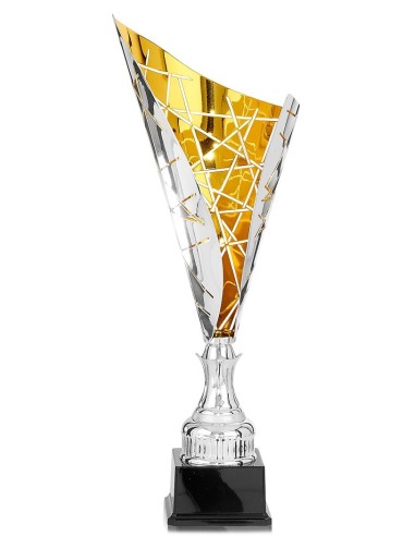 Coupe trophée luxe métal hauteur 63cm