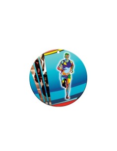 MEDAILLE 70MM COURSE MASCULIN
