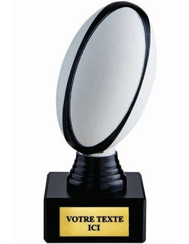 Trophée ABS rugby hauteur 13 cm 