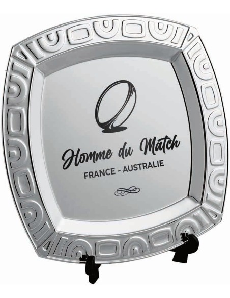 Trophée assiette metal | Récompense de Qualité | PX5082A