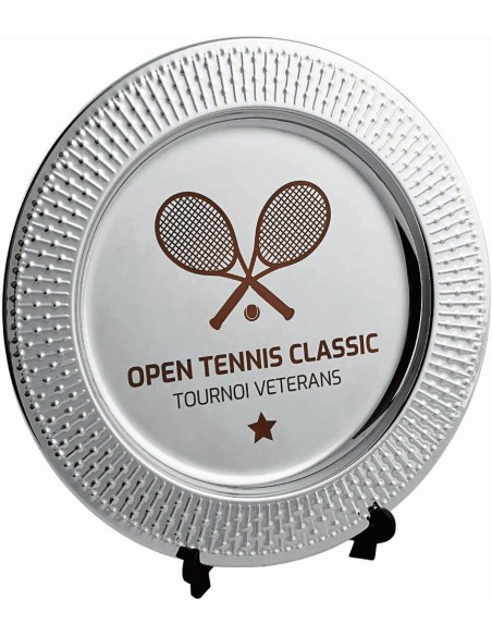 Trophée assiette metal | Récompense de Qualité | PX5083B