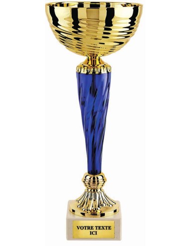Coupe or/bleu(e) | Récompense de Qualité | CP5227B