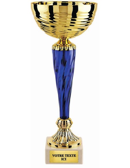 Coupe or/bleu(e) | Récompense de Qualité | CP5227B