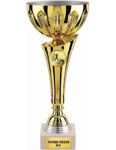 Coupe or/argent mat | Récompense de Qualité | CP5231A