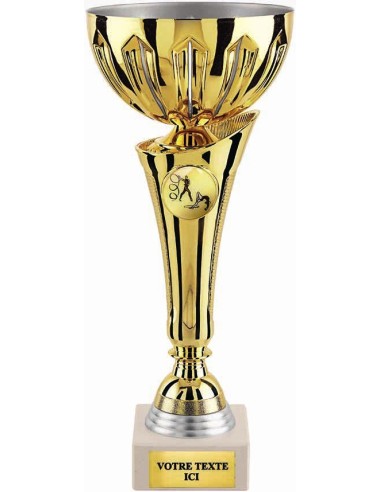 Coupe or/argent mat | Récompense de Qualité | CP5231A