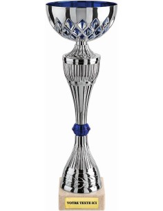 Coupe argent/bleu(e) | Récompense de Qualité | CP5238B