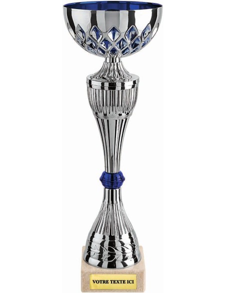Coupe argent/bleu(e) | Récompense de Qualité | CP5238B