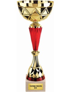 Coupe or/rouge | Récompense de Qualité | CP5244B