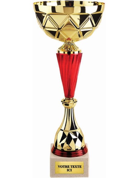 Coupe or/rouge | Récompense de Qualité | CP5244B
