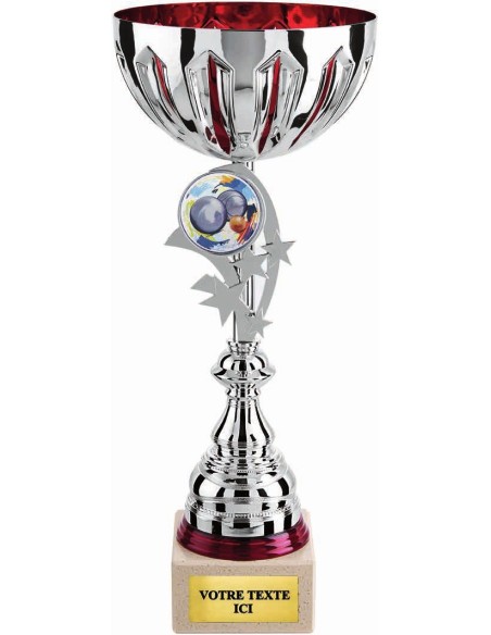 Coupe argent/rouge | Récompense de Qualité | CP5245B