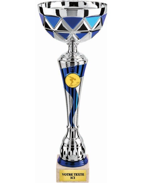 Coupe argent/bleu(e) | Récompense de Qualité | CP5252C