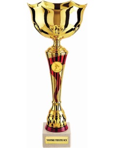 Coupe or/rouge | Récompense de Qualité | CP5257B