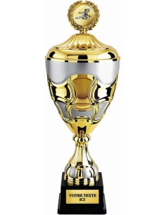 Coupe or/argent mat | Récompense de Qualité | CP5268AV