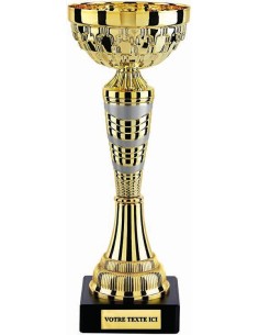 Coupe or/argent mat | Récompense de Qualité | CP5210A