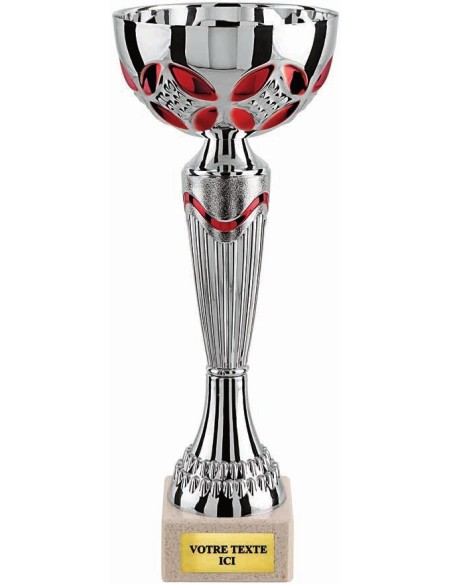 Coupe argent/rouge | Récompense de Qualité | CP5217B