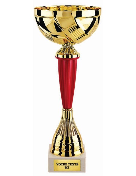 Coupe or/rouge | Récompense de Qualité | CP5222C