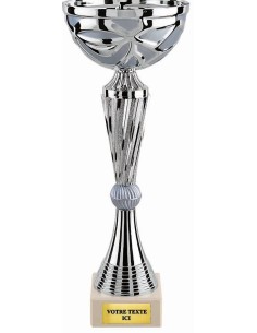 Coupe argent/argent mat | Récompense de Qualité | CP5223A