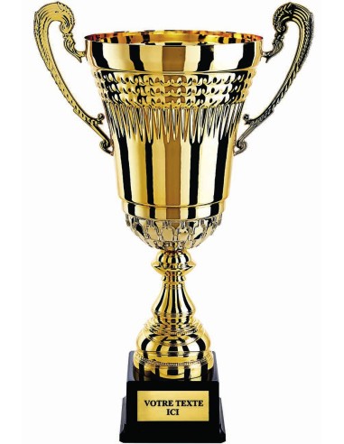 Coupe prestige or hauteur 49 cm diamètre 200 mm