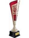 COUPE 100% METAL OR/ROUGE CRISTAL